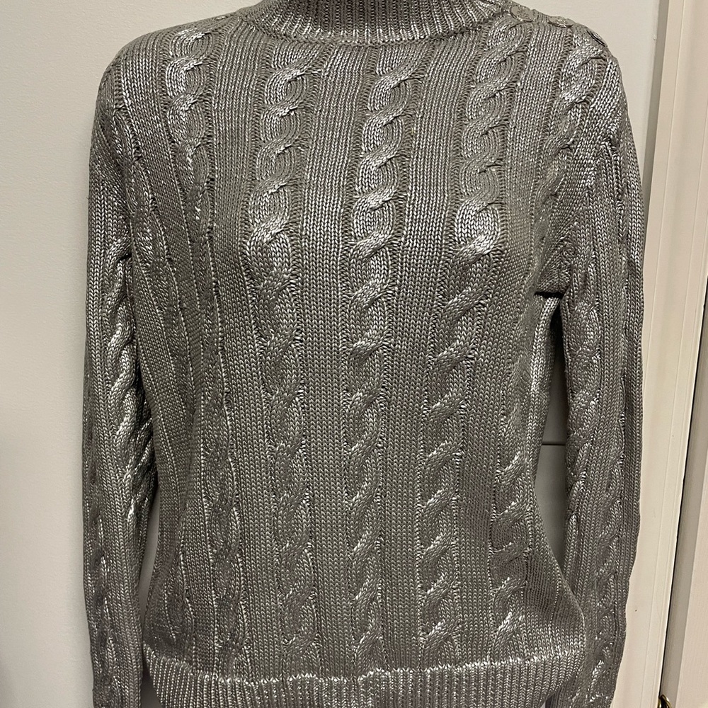 Ralph Lauren S/P silver sweater